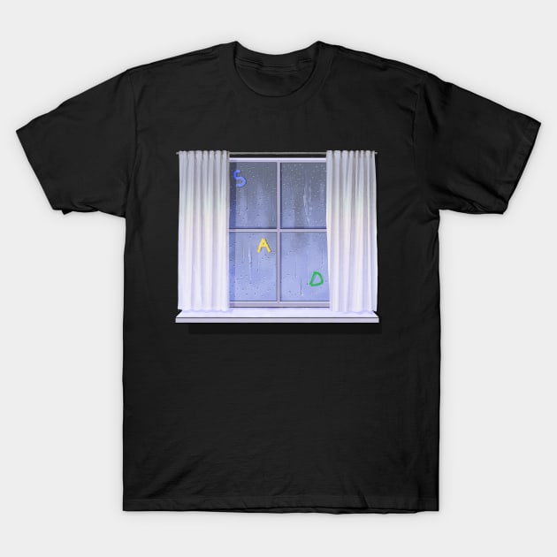 SAD T-Shirt by voidyboy